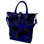 Broken Pavement  Buckle Top Tote Bag