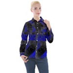 Broken Pavement  Women s Long Sleeve Pocket Shirt