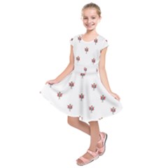 Kids  Short Sleeve Dress 