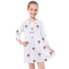 Kids  Quarter Sleeve Shirt Dress 