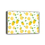 Illustrations Lemon Citrus Fruit Yellow Mini Canvas 6  x 4  (Stretched)