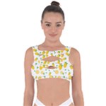 Illustrations Lemon Citrus Fruit Yellow Bandaged Up Bikini Top