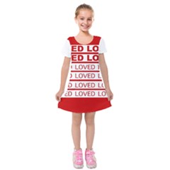Loved Kids  Short Sleeve Velvet Dress from ArtsNow.com