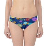 Illustrations Sea Fish Swimming Colors Hipster Bikini Bottoms