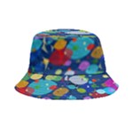 Illustrations Sea Fish Swimming Colors Bucket Hat
