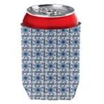 Blue floral pattern Can Holder