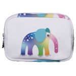 Illustrations Elephant Colorful Pachyderm Make Up Pouch (Small)