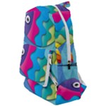 Illustrations Fish Sea Summer Colorful Rainbow Travelers  Backpack