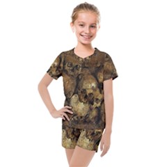 Kids  Mesh T-Shirt and Shorts Set 