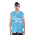 Background Good Morning Men s Basketball Tank Top