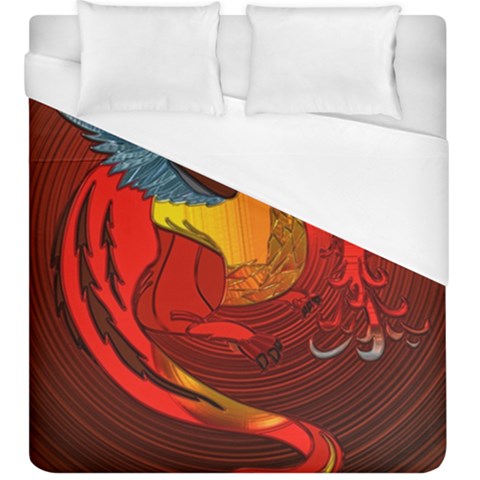 Dragon Metallizer Duvet Cover (King Size) from ArtsNow.com