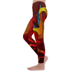 Kids  Lightweight Velour Leggings 