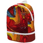 Dragon Metallizer Zip Bottom Backpack