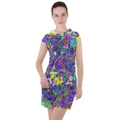 Drawstring Hooded Dress 