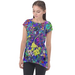 Cap Sleeve High Low Top 