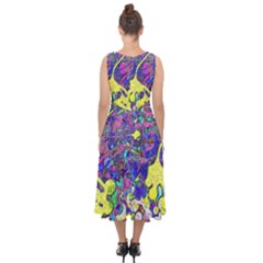 Midi Tie-Back Chiffon Dress 