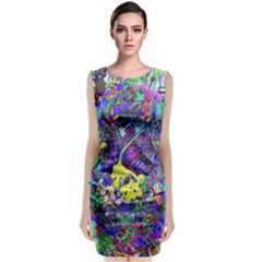 Classic Sleeveless Midi Dress 