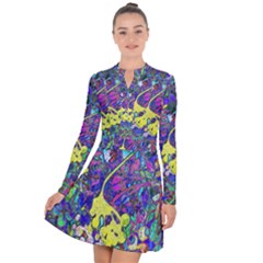 Long Sleeve Panel Dress 