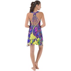 Show Some Back Chiffon Dress 