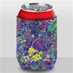 vibrant abstract floral/rainbow color Can Holder