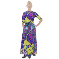 Half Sleeves Maxi Dress 