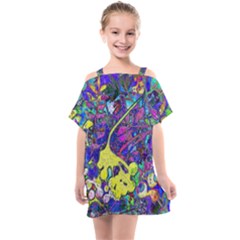 Kids  One Piece Chiffon Dress 