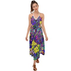 Halter Tie Back Dress  