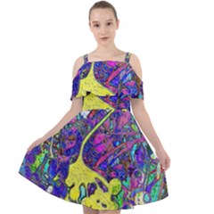 Cut Out Shoulders Dress 
