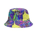 vibrant abstract floral/rainbow color Bucket Hat