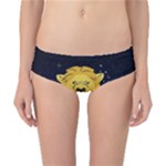 Zodiak Leo Lion Horoscope Sign Star Classic Bikini Bottoms