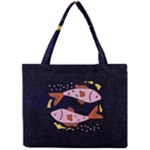 Fish Pisces Astrology Star Zodiac Mini Tote Bag