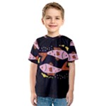 Fish Pisces Astrology Star Zodiac Kids  Sport Mesh Tee