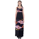 Fish Pisces Astrology Star Zodiac Empire Waist Maxi Dress