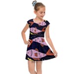 Fish Pisces Astrology Star Zodiac Kids  Cap Sleeve Dress