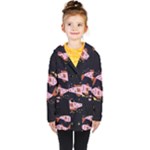 Fish Pisces Astrology Star Zodiac Kids  Double Breasted Button Coat