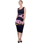 Fish Pisces Astrology Star Zodiac Sleeveless Pencil Dress