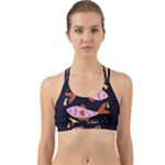 Fish Pisces Astrology Star Zodiac Back Web Sports Bra