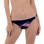 Fish Pisces Astrology Star Zodiac Ring Detail Bikini Bottom