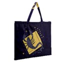 Zipper Large Tote Bag 