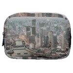 Lujiazui District Aerial View, Shanghai China Make Up Pouch (Small)