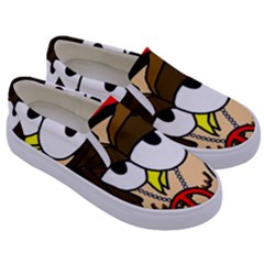 Kids  Canvas Slip Ons 