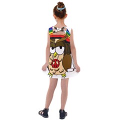 Kids  Cross Back Dress 