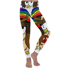 Kids  Lightweight Velour Classic Yoga Leggings 