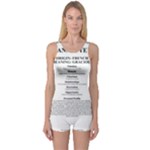 Annette One Piece Boyleg Swimsuit