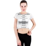 Annette Crew Neck Crop Top