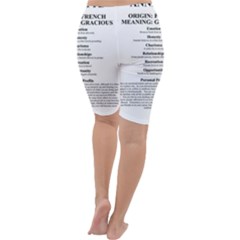 Cropped Leggings Back Cropped Leggings Back