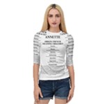 Annette Quarter Sleeve Raglan Tee