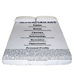 Fitted Sheet (California King Size) 
