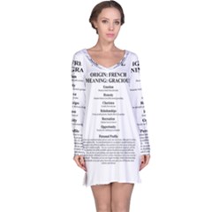 Long Sleeve Nightdress 