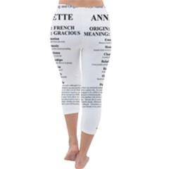 Capri Winter Leggings  